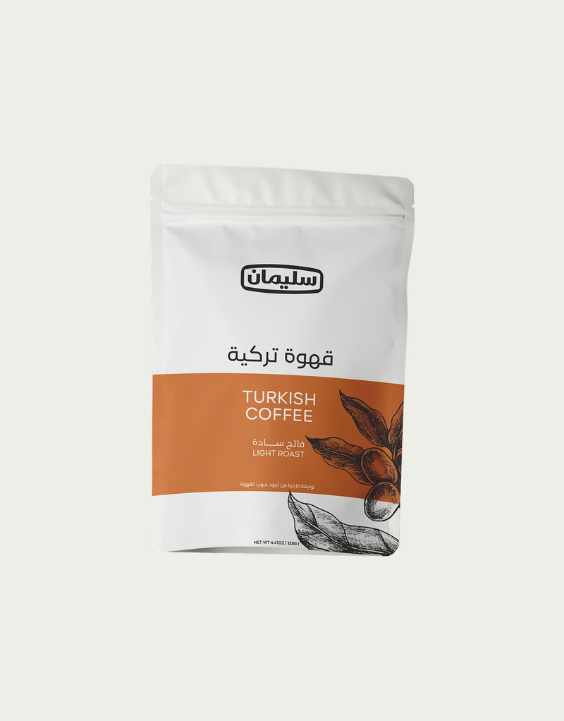 Plain, light Turkish coffee